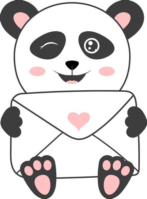 Pandabär Clipart Design Illustration 9380229 Png