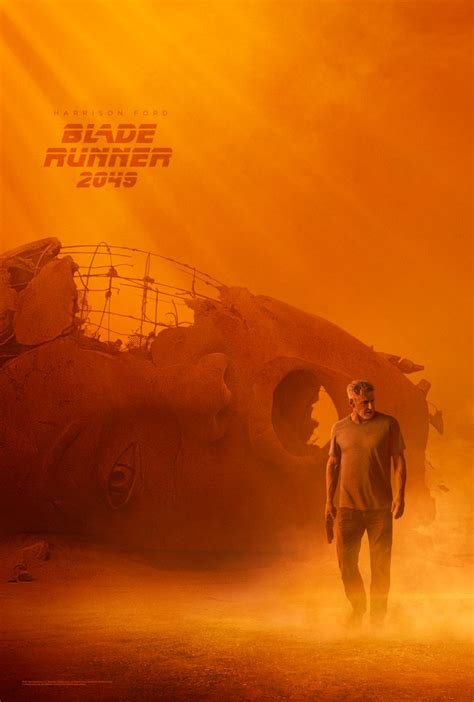 New Blade Runner 2049 Poster Features Harrison Ford Just Kinda