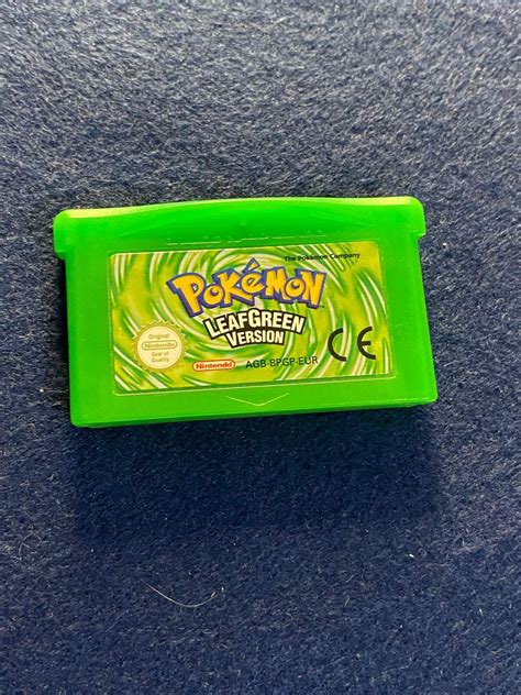 Pokemon Leafgreen Leaf Green Ver 412381214 ᐈ Majkelspelbutik På Tradera