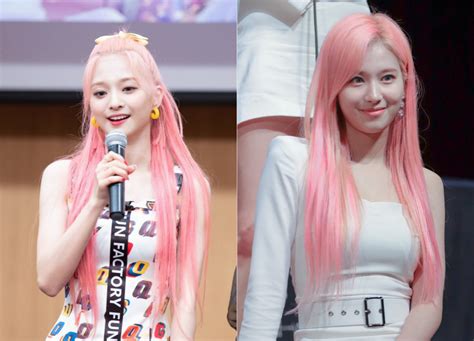 10 Female Idols With Cotton Candy Like Pink Hair Allkpop