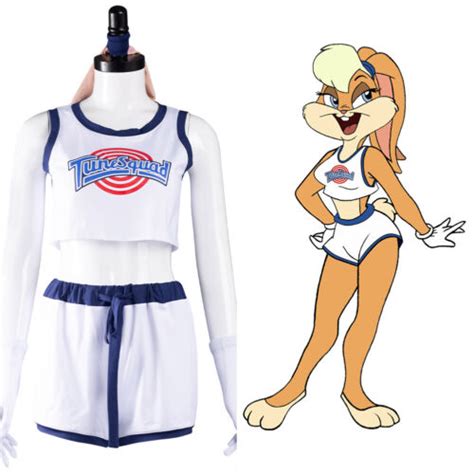 space jam lola bunny cosplay costume halloween outfit carnival suit ebay