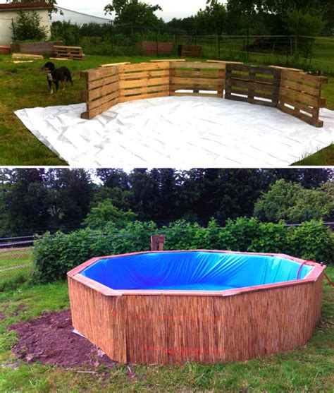 Is That A Pallet Swimming Pool 24 Diy Pallet Outdoor Furniture Creations And Big Builds Home