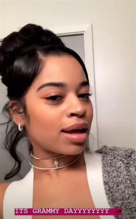 Ella Mai From Grammys 2019 Instagrams And Twitpics E News