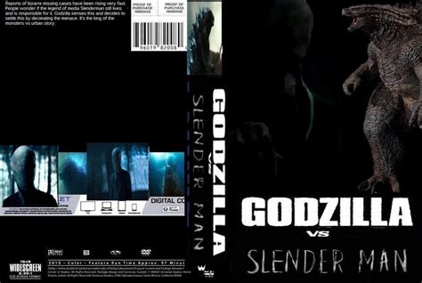 Godzilla Vs Slender Man Dvd Cover By Steveirwinfan96 On Deviantart