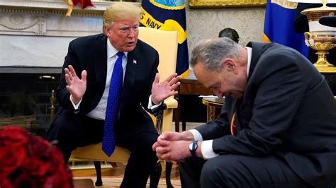 Us President Trump Meets With Schumer And Pelosi At The White House In Washington Cnn