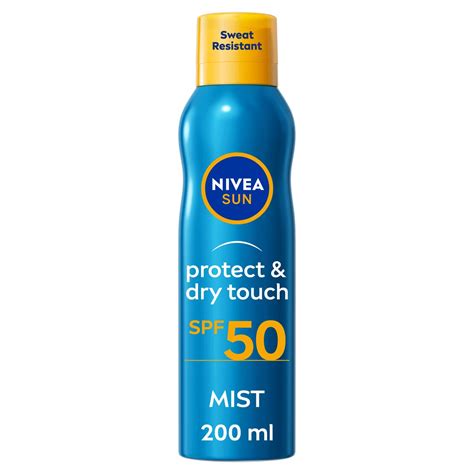 Buy NIVEA Sun Protect And Dry Touch Cooling Sun Mist SPF 50 Refreshing