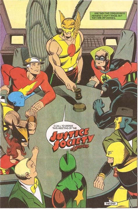 Dc Histories Justice Society Of America