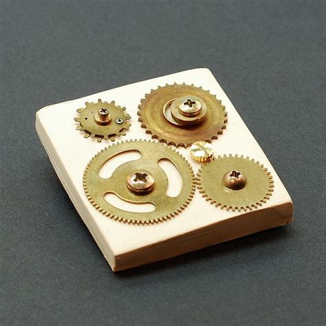 Steampunk Jewelry Brass Gears Pin By Tanith Rohe On Deviantart