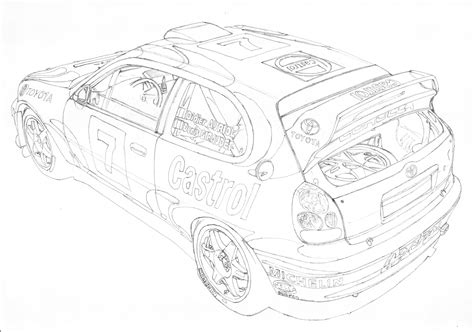 Pin By David On 汽車和摩托車 Toyota Corolla Car Drawings Corolla