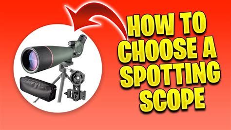 How To Choose A Spotting Scope Sooke Outdoors