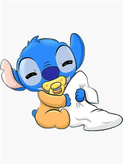 Baby Stitch Sticker For Sale By Design Busuk Redbubble