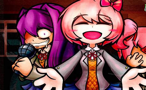 Play Fnf Doki Doki Takeover Ddlc Online Game For Free At