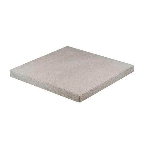 Square Gray Concrete Patio Stone Common 20 In X Actual 196 In X 19