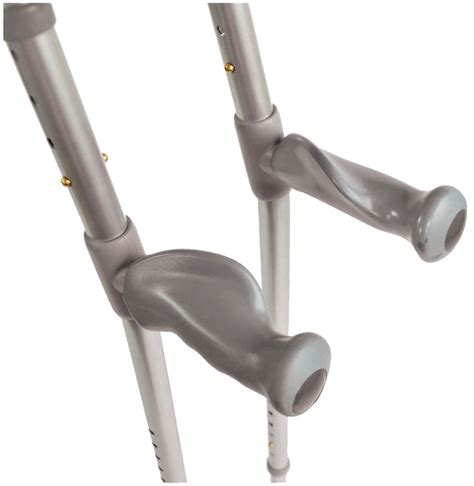 Ergonomic Handled Elbow Crutch Pair Life And Mobility
