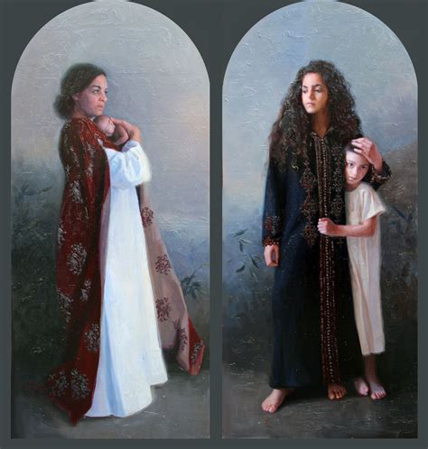 Sarah And Hagar By Svetlana Tartakovska Abraham And Sarah Female Artists Bible Women