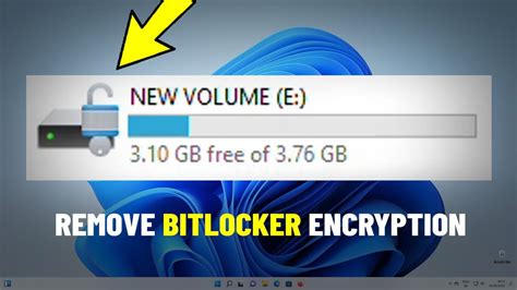 Remove BitLocker Encryption In Windows 11 How To Disable Turn Off