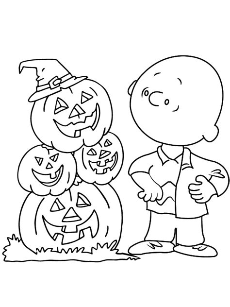 Charlie Brown Halloween Malvorlagen Kostenlose Druckbare Malvorlagen