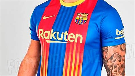 Camisetas de equipos de fútbol. La segunda camiseta del FC Barcelona 2021-22 podría ser ...