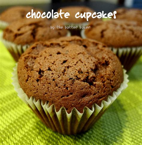 The Batter Baker Chocolate Cupcakes