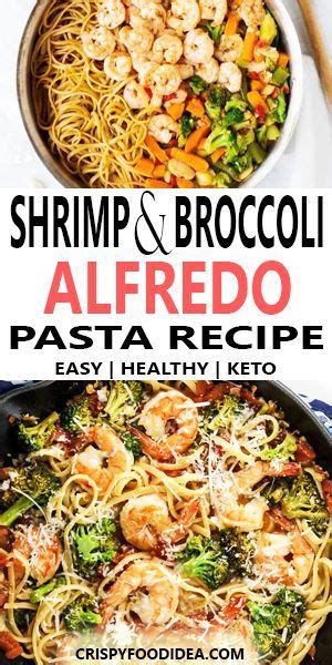 The recipe for broccoli shrimp alfredo is straightforward to make from scratch, including the alfredo sauce; Shrimp Alfredo With Cream Cheese And Broccoli : Broccoli ...