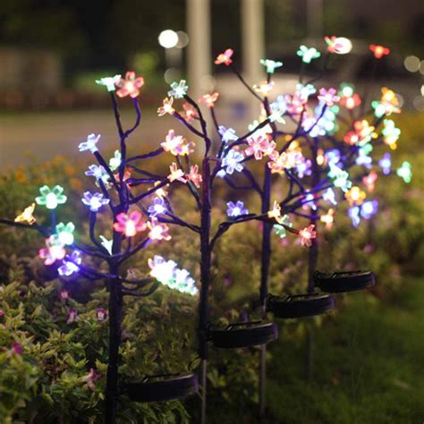 4 Pack Solar Fairy Lights Waterproof Multi Color Solar Powered Garden