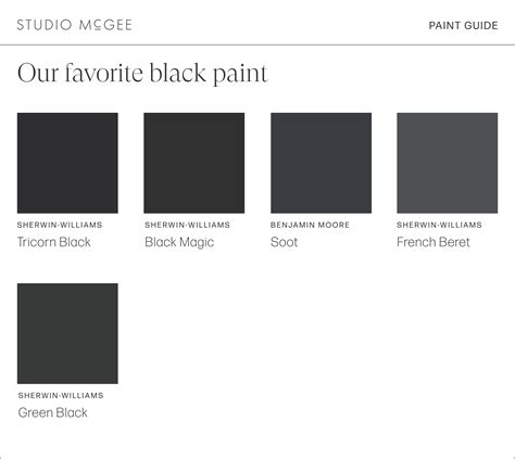All Of Our Favorite Paint Colors Studio Mcgee Favorite Paint Colors