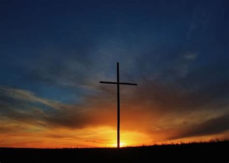 The Old Rugged Cross In Kansas Photograph By Greg Rud