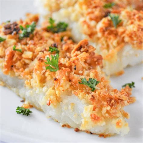 Crispy Parmesan Baked Cod Recipe To Simply Inspire