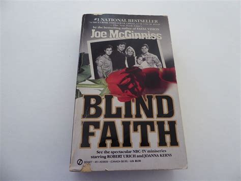 Blind Faith 1989 Joe Mcginniss Joanna Kerns Robert Urich Movie Tie In