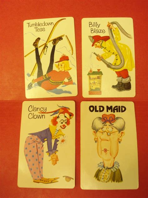 And More Old Maid Cards Childhood Memories Cards Childhood Days