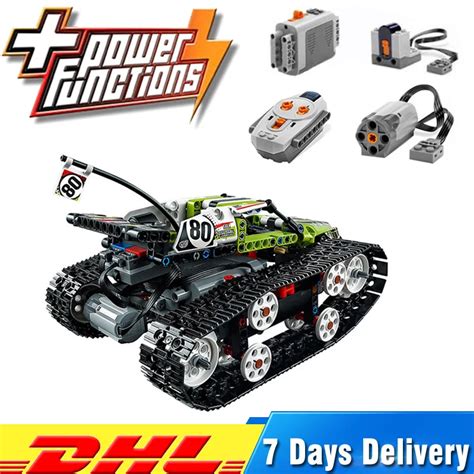 In Stock Lepin 20033 452pcs Technic Radio Controlled Tracked Racer