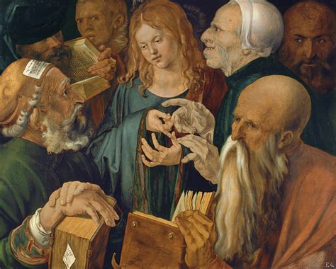 File Albrecht Dürer Jesus among the Doctors Google Art Project Wikipedia the free