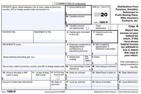 Eagle Life Tax Form 1099 R For Annuity Distribution