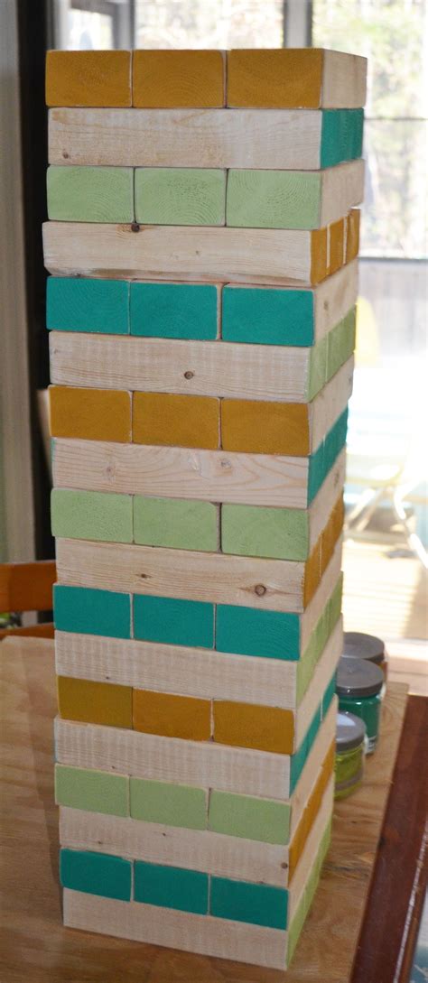 I decided that it had to happen as soon as we. Giant Jenga - everyone is getting this for Christmas this year. (With images) | Giant jenga diy ...