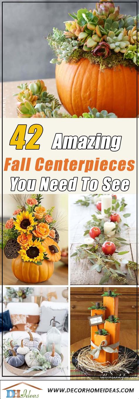 42 Spectacular Diy Fall Centerpieces Youve Never Seen Before Decor