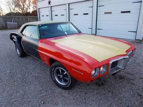 1969 Pontiac Firebird Coupe V8 57l 4 Speed Manual Factory Paint Was