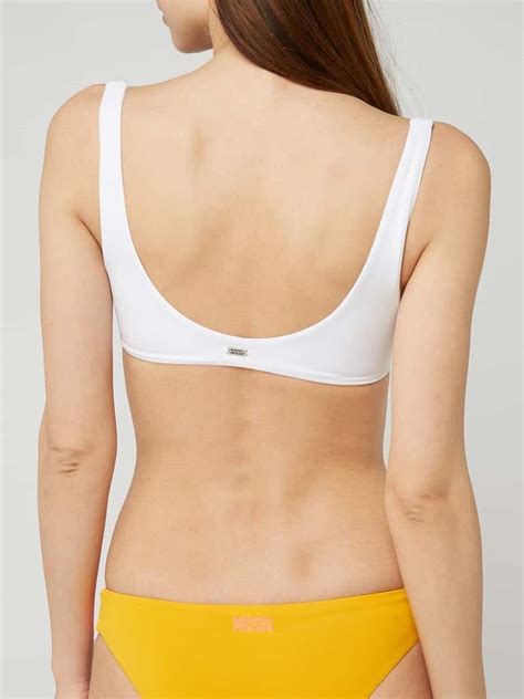 Banana Moon Bikini Oberteil mit Knotendetail weiß online kaufen