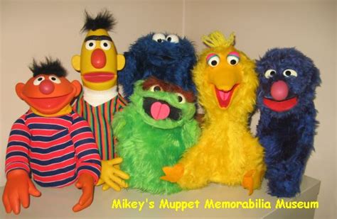 Mikeys Muppet Memorabilia Museum Sesame Street Toy Puppets 1971 1984