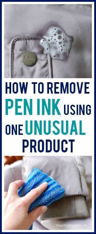How To Remove Pen Ink From Clothes Using One Unusual Product Ink