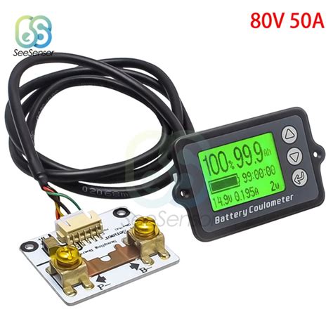 Dc8 80v 50a 100a 350a Battery Coulometer Battery Capacity Tester