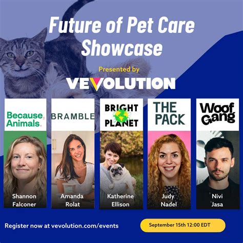 Future of Pet Care Showcase: Presented by Vevolution - Event - Vevolution