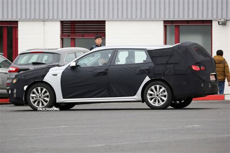 Spyshots First Ever Kia Optima Wagon On Test Spy Shots Of Cars Paul
