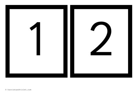 Display Number Line A5 0 20 Black And White Free Teaching Resources