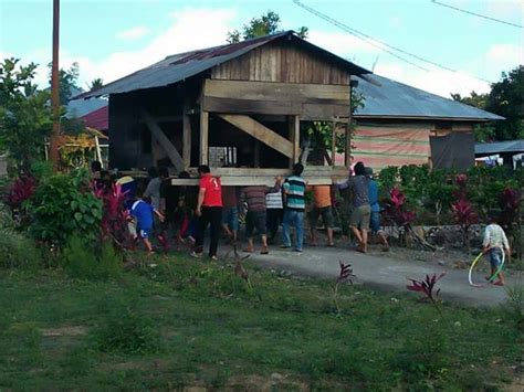 Budaya Gotong Royong Di Desa Rananan Baru Masih Kental Manado Terkini