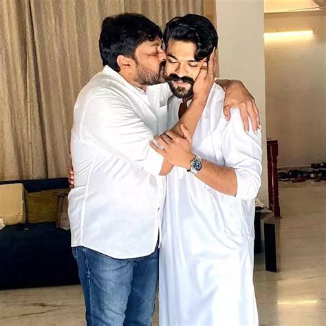 Chiranjeevi Has The Sweetest Birthday Wish For His Son Ram Charan