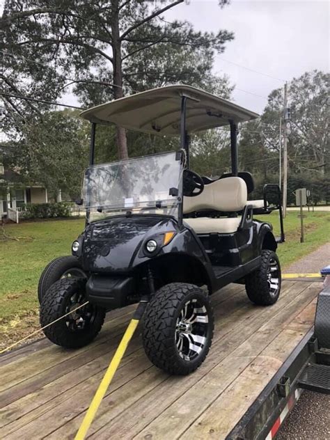 2018 Yamaha Drive Gas Golf Cart Lifted For Sale