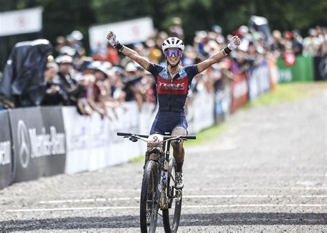 Yolanda Neff Wins Xco At The Mont Sainte Anne Mtb World Cup