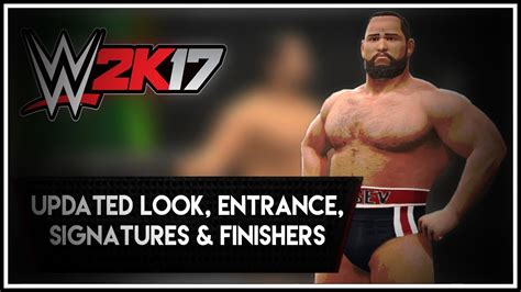 Wwe 2k17 Ps3xbox 360 Rusev Updated Look Entrance Signatures And
