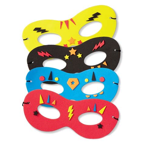 Hero Mask Foam Activity Kit By Creatology Michaels Superhero