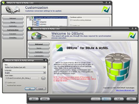 Mysql is popular database management system. Download DBSync for SQLite & MySQL 1.5.5